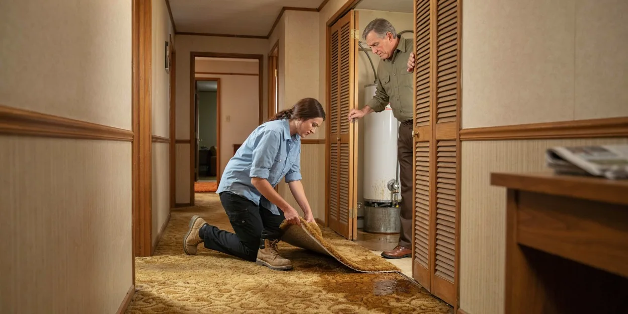 Water Heater Leak Cleanup in Los Angeles, CA